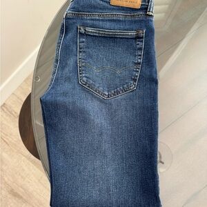 American Eagle Outfitters Men's Dark Blue Slim Jeans